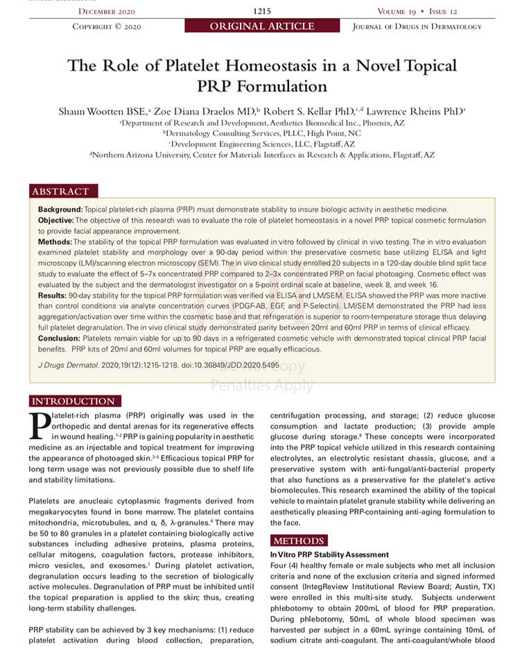 prp-formulation